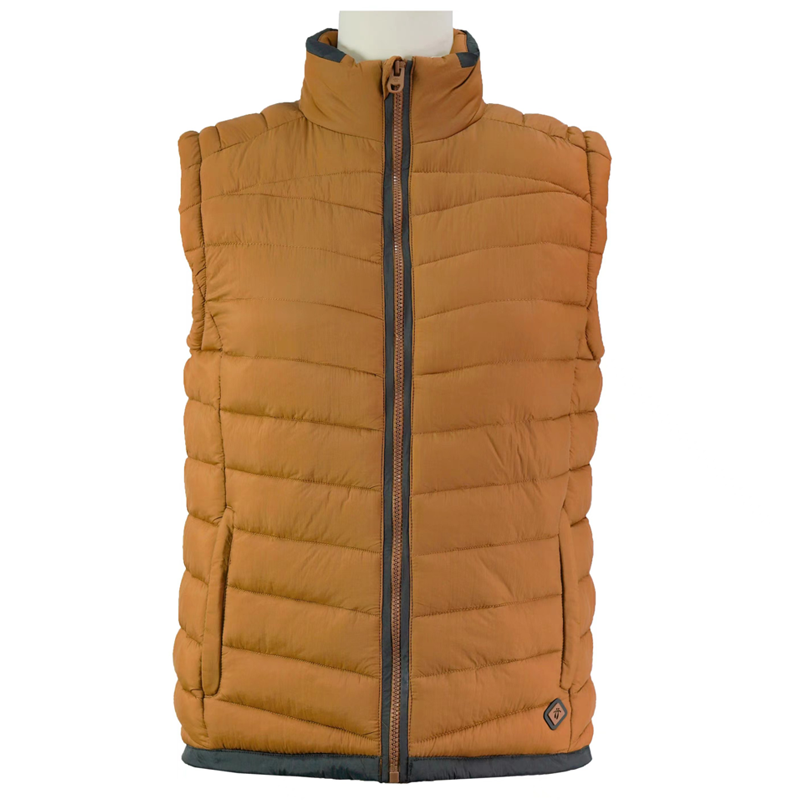 Unisex Windproof Autumn Winter Customized Padding Quliting Vests